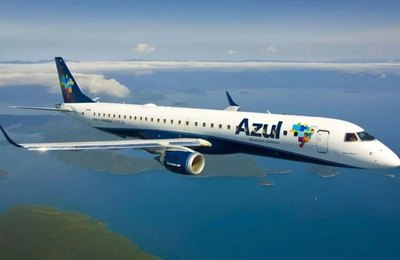 Maceió se destaca na ampliação da malha aérea da Azul para a alta temporada 2026/2027