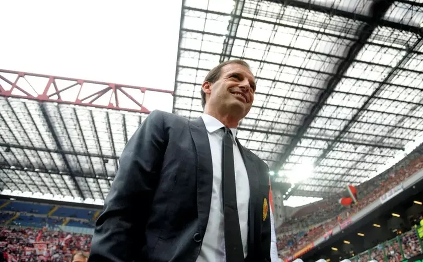 Allegri diz que objetivo do Milan é 'voltar à Champions League'