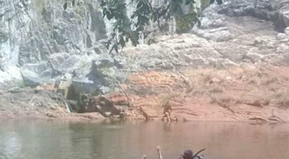 ribeira em Itabaiana aforgamento