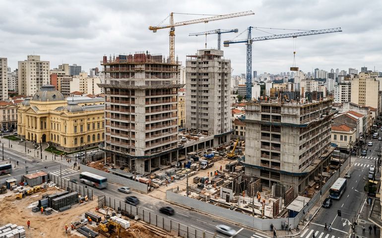 Construtoras preparam lançamentos ao redor da nova sede do governo de SP no Centro