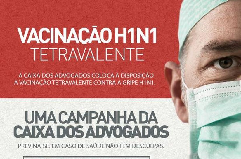 Caixa de Assistência realiza nesta 2ª campanha de vacinação contra a gripe