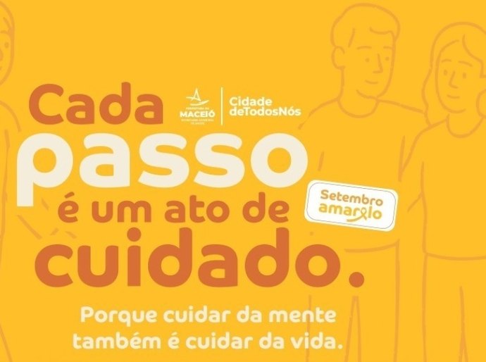 Maceió intensifica ações de prevenção ao suicídio no Setembro Amarelo