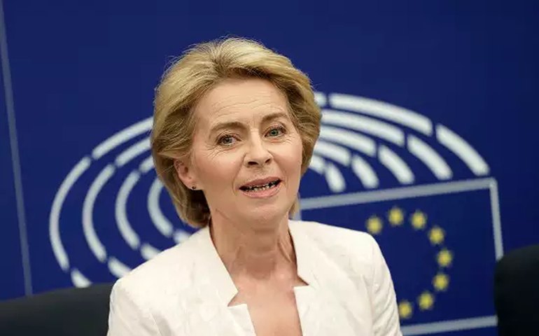 Von der Leyen: Energia limpa é única saída para crises energética e climática