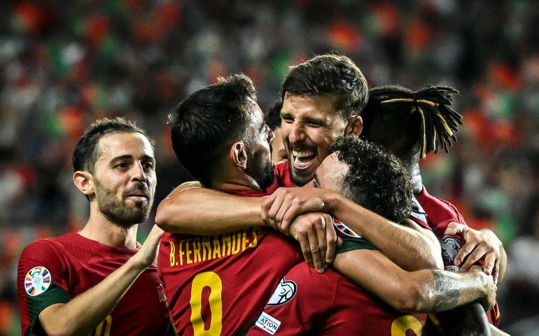 Portugal faz 9 a 0 em Luxemburgo sem CR7 e mantém os 100% nas Eliminatórias da Eurocopa