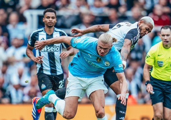 Manchester City sofre sem Rodri, empata com Newcastle e sofre 2º tropeço consecutivo no Inglês