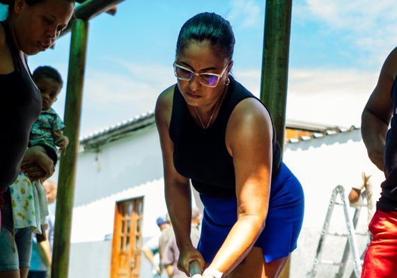 Cursos de Alvenaria e Pintura promovem oportunidades a moradores do Vergel