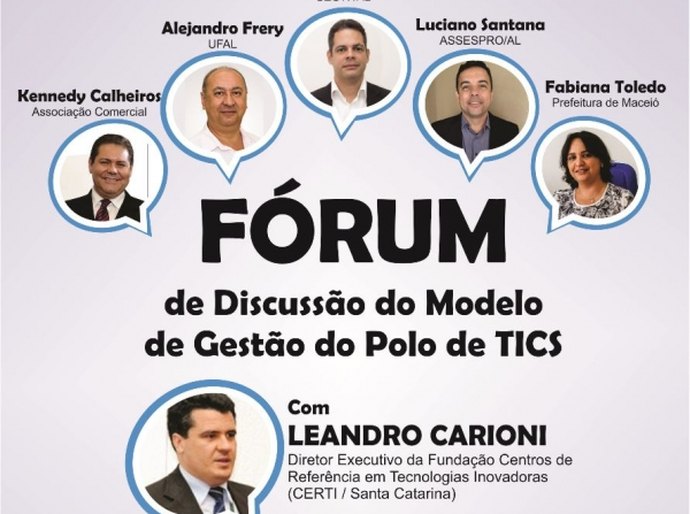 Fórum discute modelo de gestão do Polo de Tecnologia da Informação