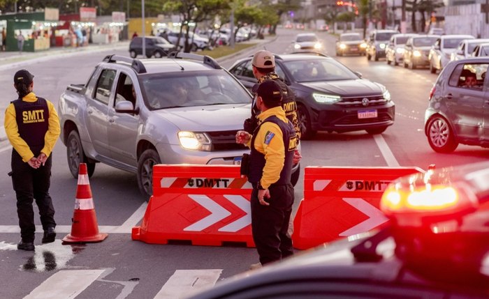 Agentes do DMTT executarão alterações no tráfego de veículos na capital