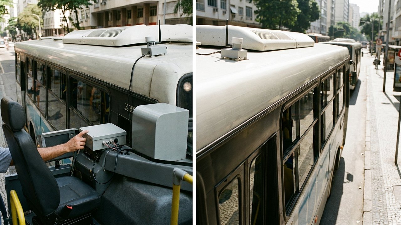 Prefeitura do Rio vai monitorar funcionamento do ar-condicionado dos ônibus em tempo real