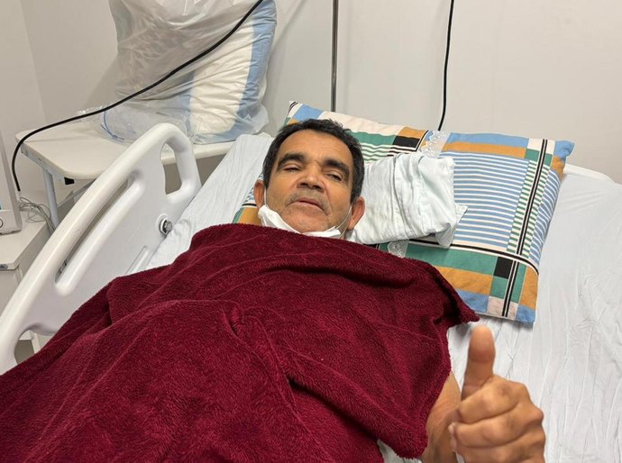 Aposentado de Boca da Mata tem vida salva no Hospital do Coração Alagoano