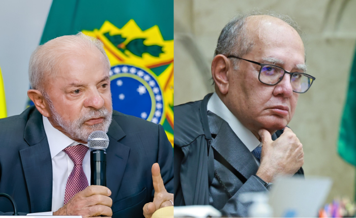 Lula e Gilmar Mendes