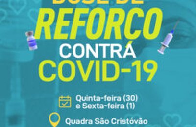 Prefeitura de Santana começa a aplicar dose adicional em idosos com 70 anos ou mais