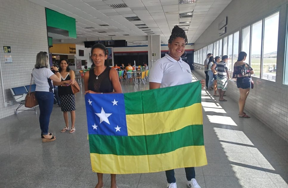 ALUNA DO SANTA MARIA / Foto: SEED