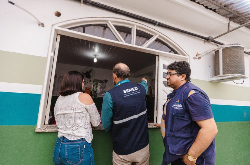 Secretaria de Educação de Maceió intensifica visitas a escolas e creches após fortes chuvas na capital