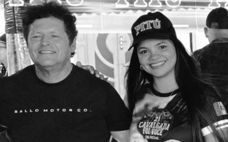 Filha do saudoso Kara Veia faz homenagem emocionante ao sanfoneiro Xameguinho