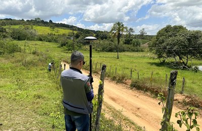 Incra atualiza georreferenciamento do assentamento Flor do Mundaú, em Branquinha
