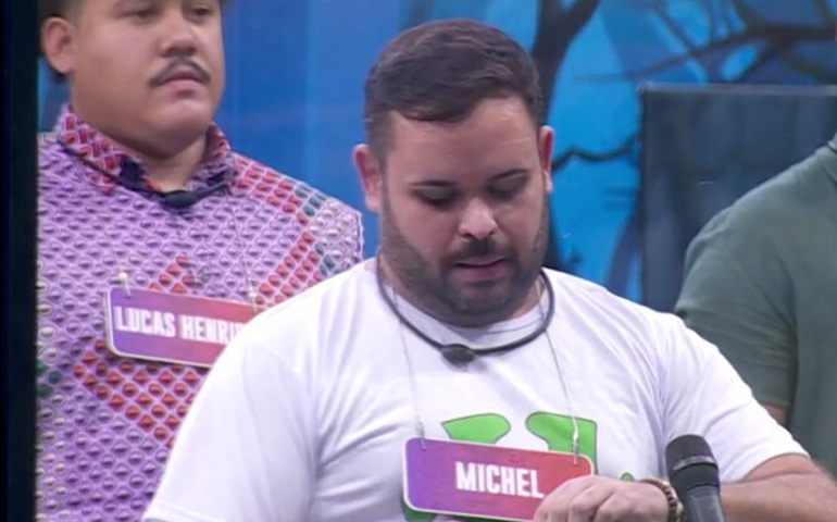 'BBB 24': Michel vence Prova do Anjo, ganha carro, imunidade e direito de indicar ao Paredão