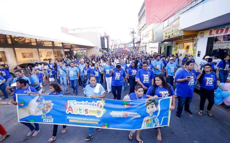 Prefeitura de Palmeira dos Índios realiza VI Caminhada pela Conscientização do Autismo