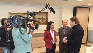 Silvio Santos visita templo de Salomão - Foto: Divulgação