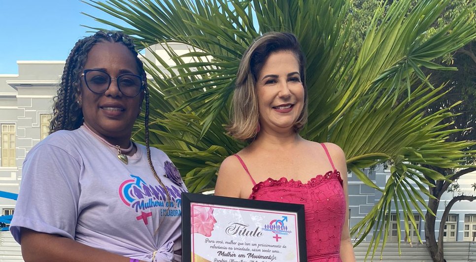 Grace Franco foi uma das homenageadas