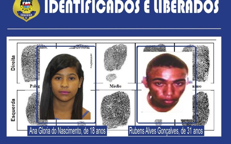 Polícia Científica identifica dois corpos recolhidos sem documentos em Maceió