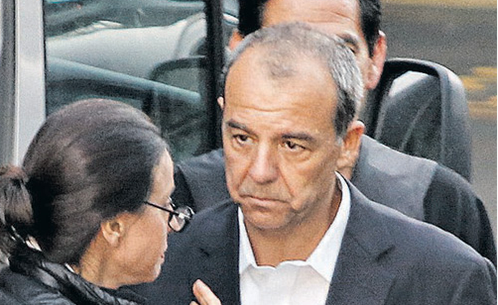 O ex-governador Sérgio cabral e a mulher, Adriana