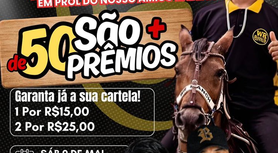 Bingo beneficente. Fonte: Internet