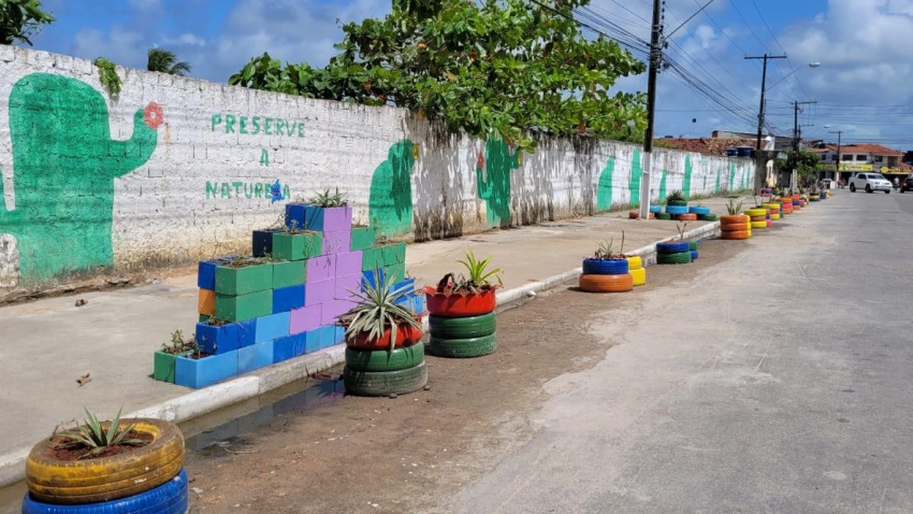 Desenvolvimento Sustentável realiza manutenção em pontos revitalizados na capital