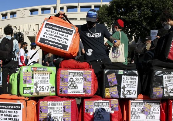 Cancelado debate sobre condições de trabalho dos entregadores de aplicativo