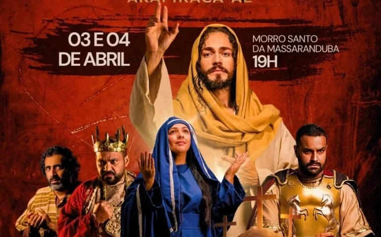 Internet garante conectividade e transmissão ao vivo na Paixão de Cristo de Arapiraca