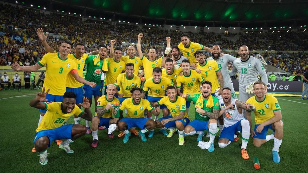 Brasil permanece em terceiro no ranking de seleções da Fifa
