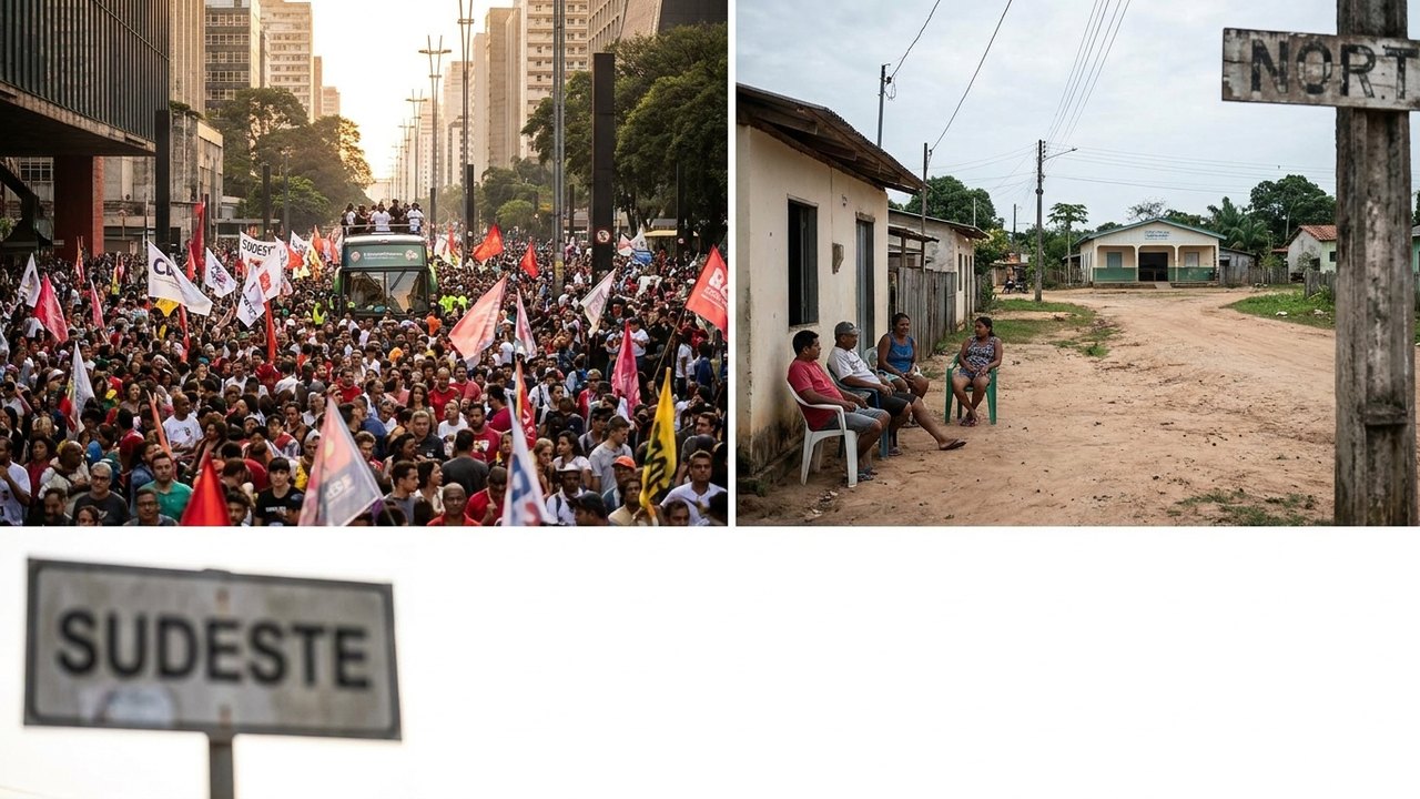 Mapa da campanha presidencial: Sudeste concentra 70% dos compromissos dos candidatos enquanto Norte é deixado de lado
