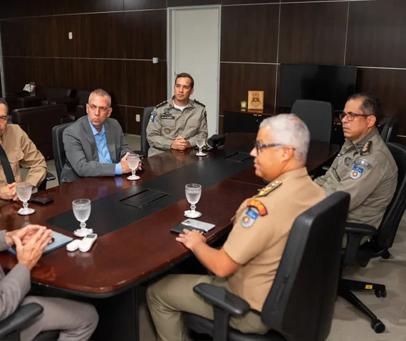 Presidente do TRE se reúne com comando da PM para alinhar ações de segurança para o segundo turno