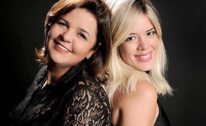 Izabel Pinheiro e a nutricionista Adriana Pinheiro - Foto: Divulgação