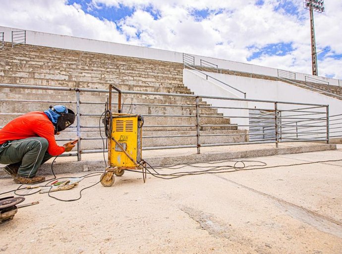 Estádio Municipal passa por melhorias em sua estrutura para receber torcida no Campeonato Estadual