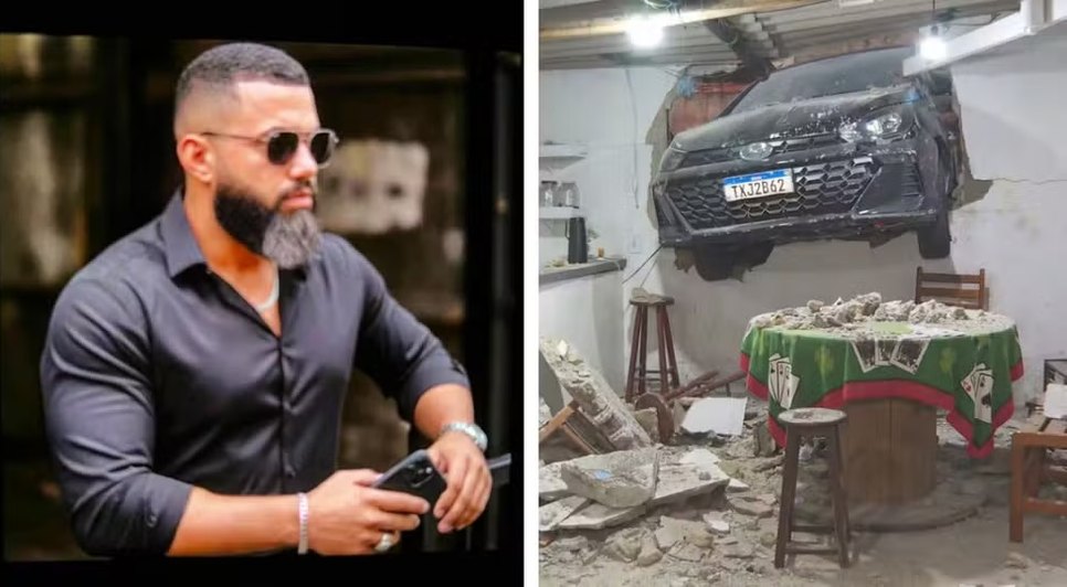 Alisson Oliveira de Jesus, de 42 anos, trabalhava em uma mineradora e foi morto após jogar o carro contra assaltantes durante uma ação criminosa. Foto: Reprodução/Internet.