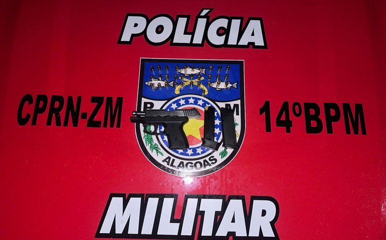 PM prende homem suspeito de ameaçar vizinho com arma de fogo em Flexeiras