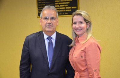 Otávio Lessa é aclamado presidente do TCE, com Rosa Albuquerque vice
