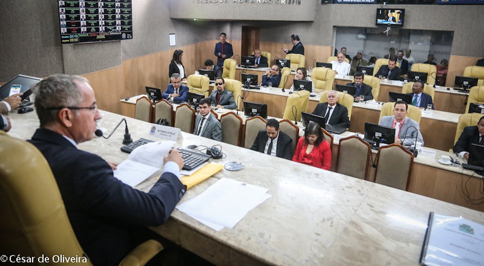 Câmara de Aracaju / Foto: Foto: César de Oliveira