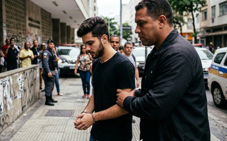 'Sinal de crime armado', diz delegado sobre prisão de influencer Luan Lennon no Rio