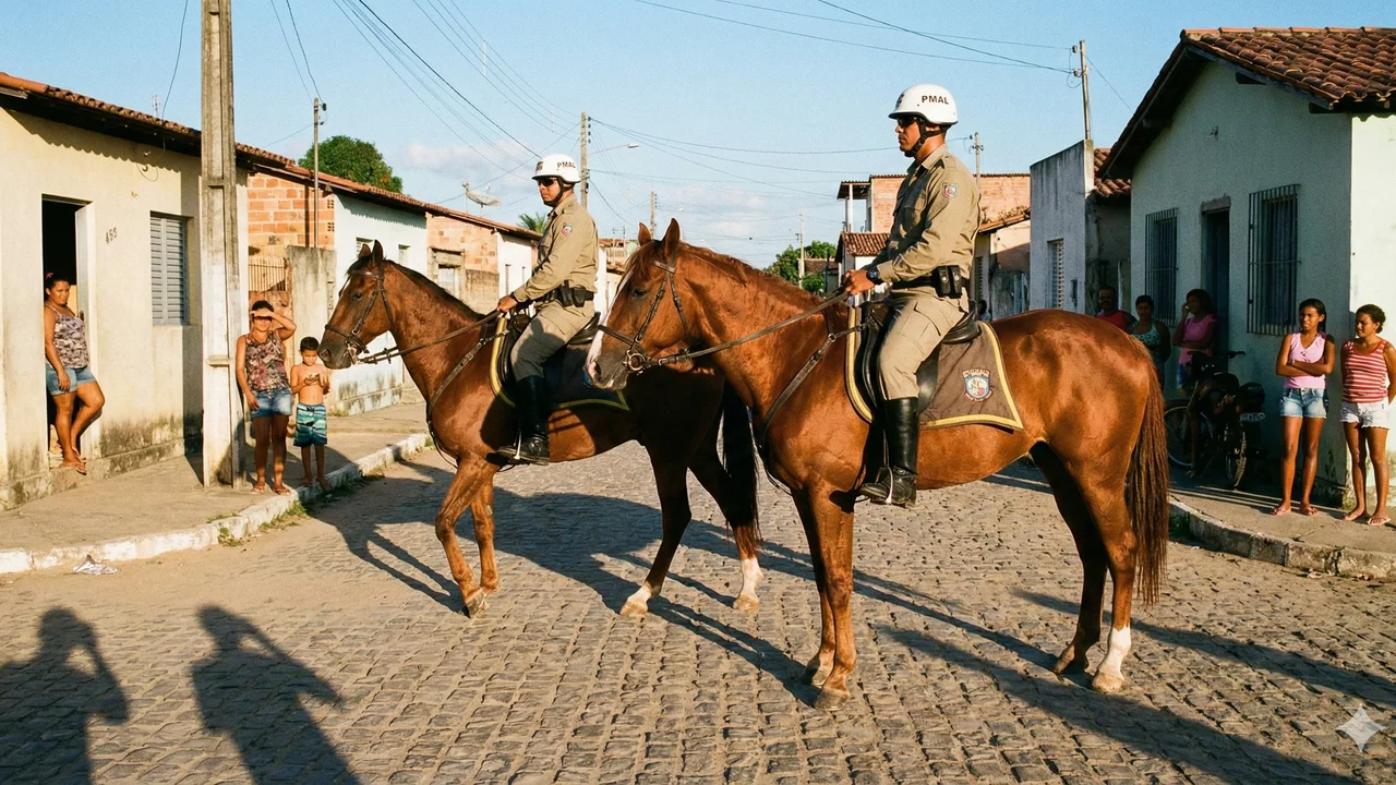 Cavalaria apreende faca com mulher que alegou portar arma para “defesa pessoal” em Arapiraca