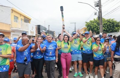 Milhares de pessoas participaram da Tradicional Chama da Integração em comemoração aos 66 anos de Campo Alegre