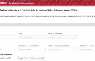 Alagoas Previdência lança simulador de aposentadoria para os servidores 