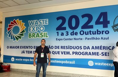 Representantes de Maceió visitam maior evento de resíduos sólidos da América Latina