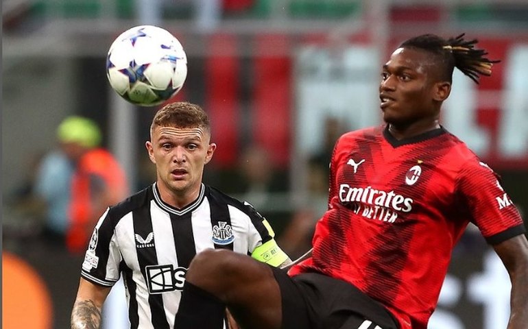 Milan tropeça no Newcastle em casa na estreia na Liga dos Campeões; RB Leipzig vence