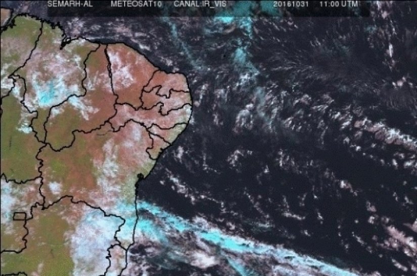 Fim de semana pode ter chuvas rápidas em Alagoas aponta Semarh