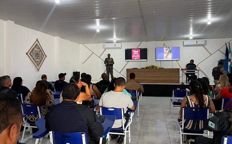 Segurança Pública encerra campanha pelo fim da violência de gênero com palestras em São Miguel dos Campos