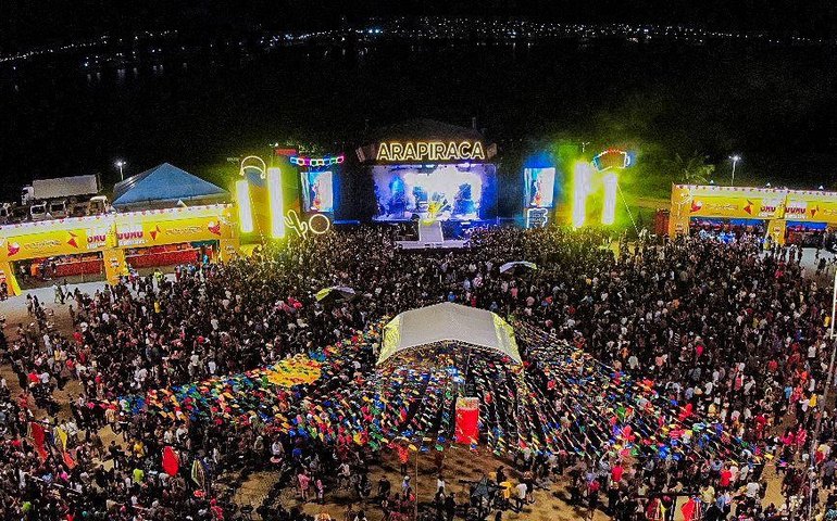 Segurança é mantida nos Festejos Juninos de Arapiraca e público comemora