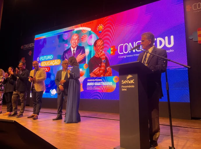 Vice presidente Jorge Dantas participa da abertura do Congredu