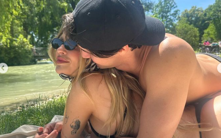 Namorado de Luísa Sonza se declara, após chamego em parque: 'Tão bom estar com você'